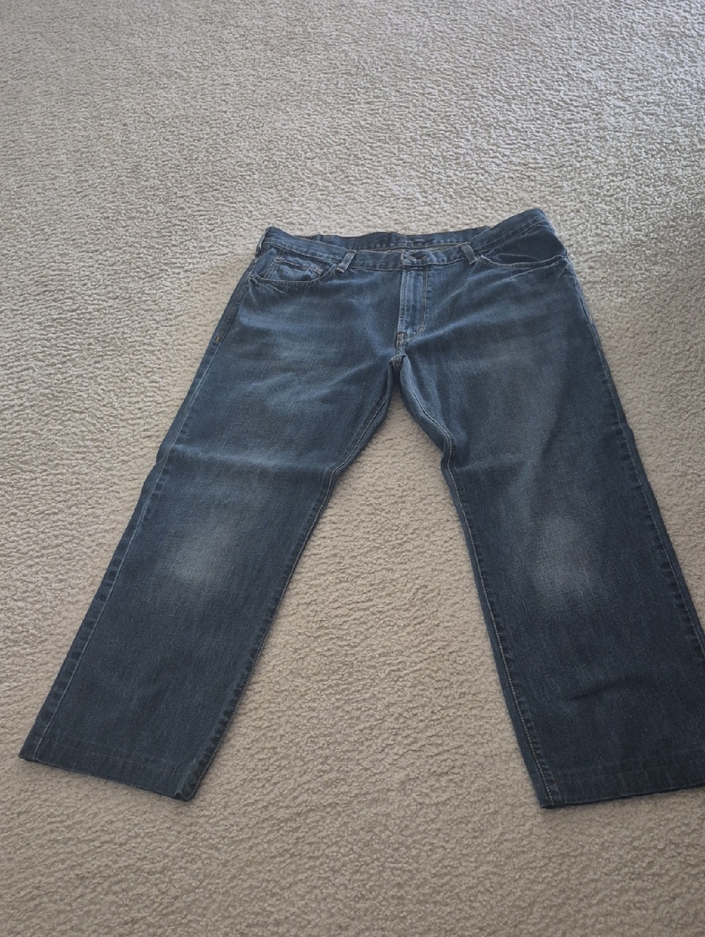 Calvin Klein Relaxed Fit Jeans in Faded Blue